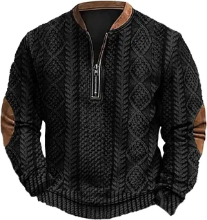 Weighted Hoodie Loose 3D Printed Zipper Long Sleeved Hoodie Mens Jackets Lightweight Mens Oversized Hoodies Men'S