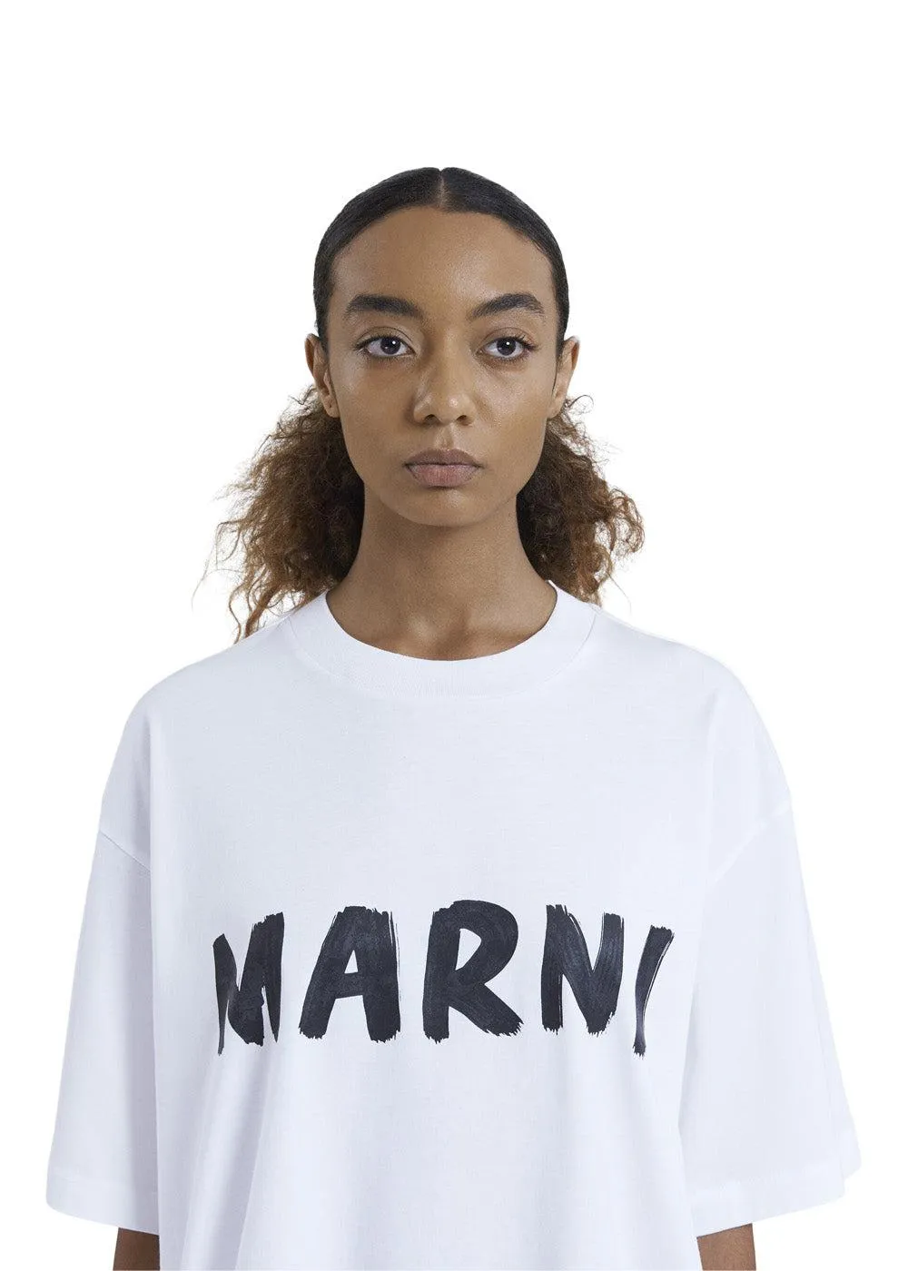 WHITE LOGO T-SHIRT - Lily White