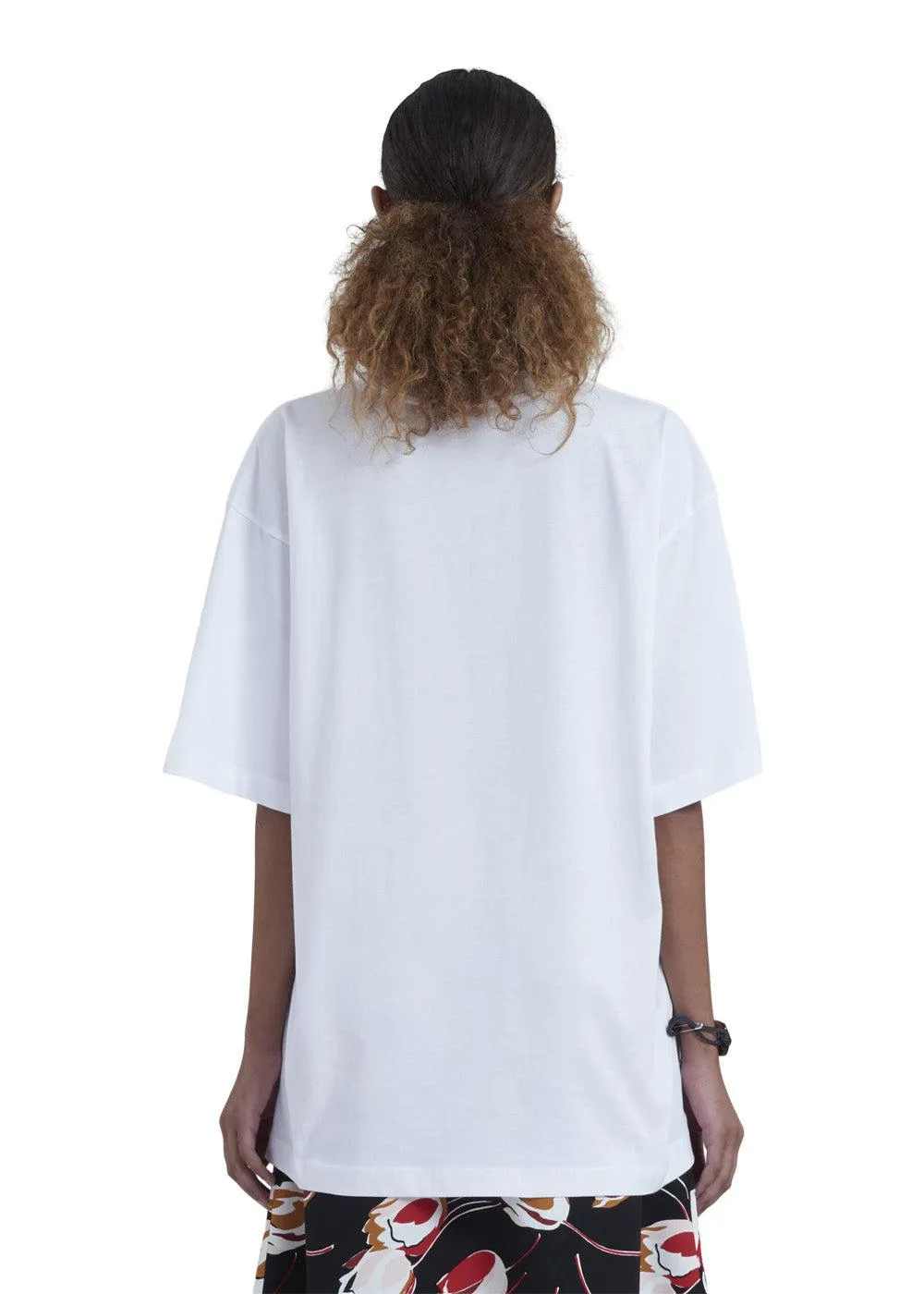 WHITE LOGO T-SHIRT - Lily White