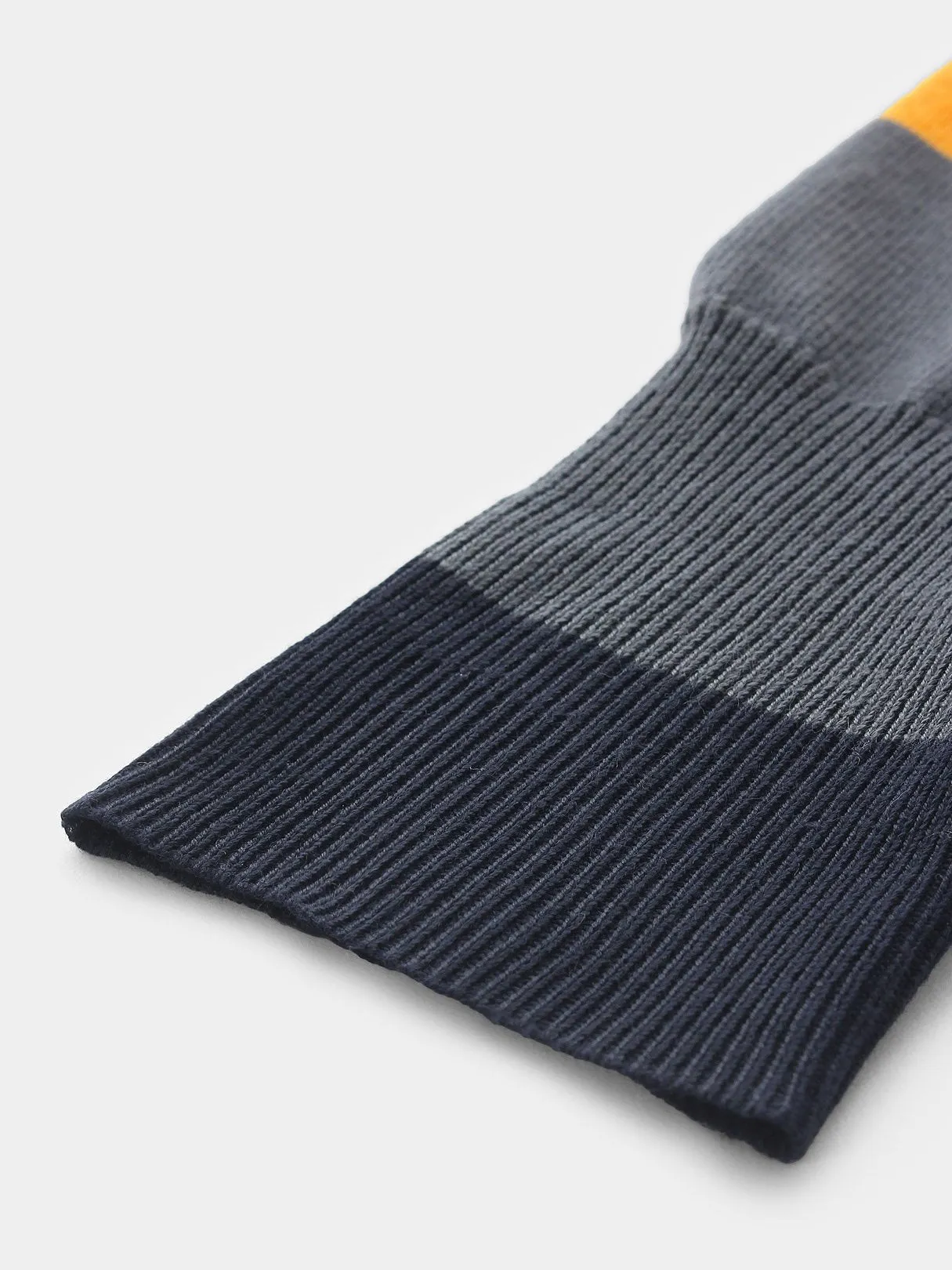 Wholesale Round Neck Stripe Side Pockets Long Sleeve T-Shirts