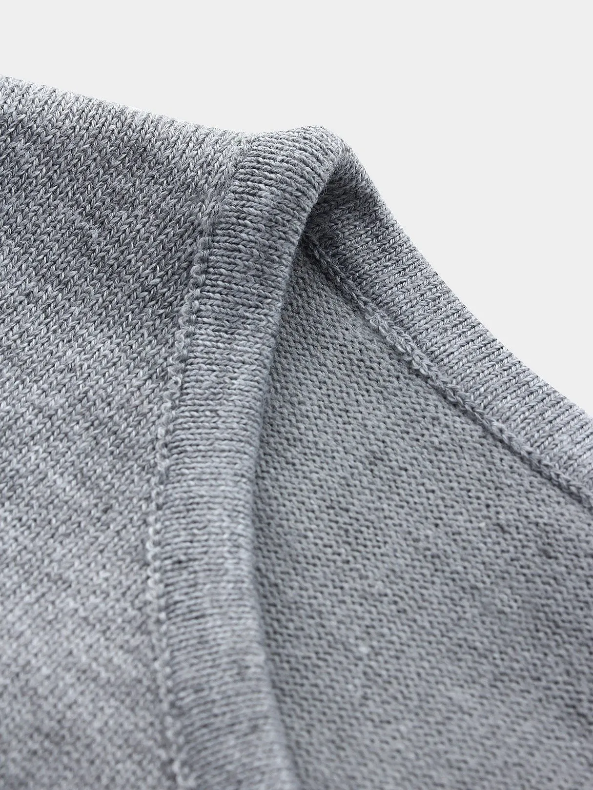 Wholesale Round Neck Stripe Side Pockets Long Sleeve T-Shirts