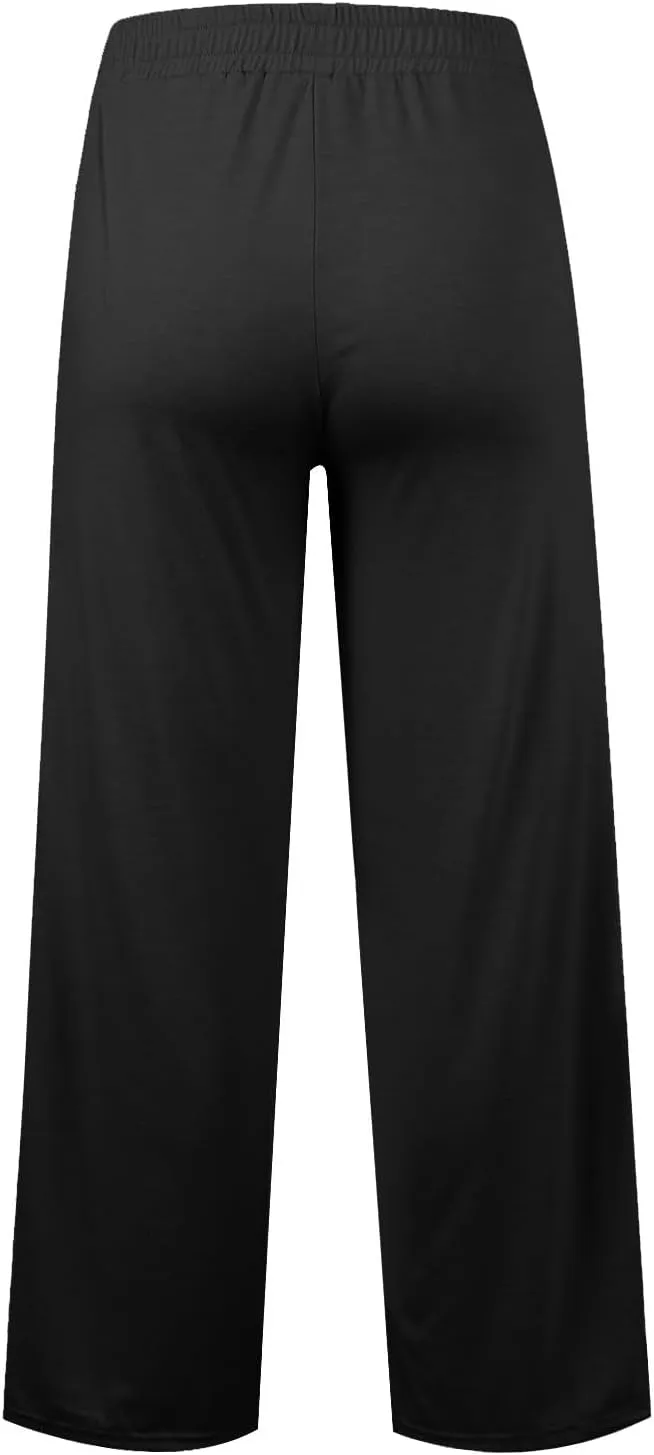 Wide Leg Pants for Women, Pants High Waisted Straight Leg Wide Summer