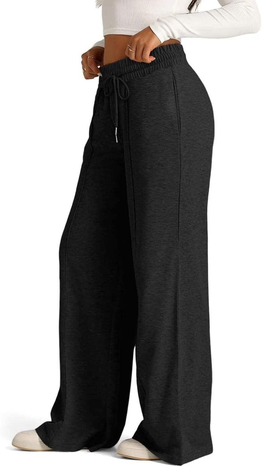 Wide Leg Pants for Women, Pants High Waisted Straight Leg Wide Summer