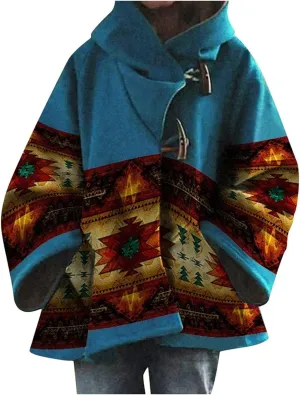 Winter Coats for Women Yellowstone Blend Beth Dutton Blue Hooded Kelly Reilly Coat