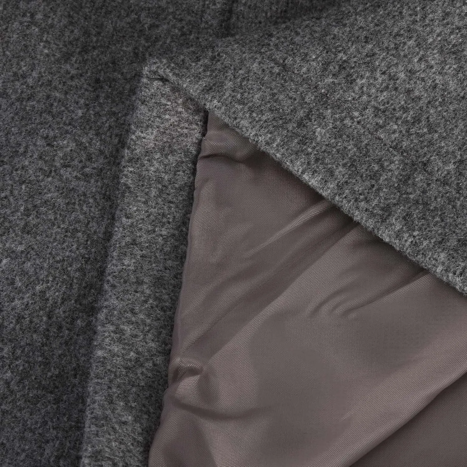 Winter Pea Coat for Women Dressy Single Breasted Long Trench Coat Casual Stand Collar Thicken Warm Overcoat