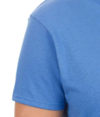 Women's Custom Logo Tshirts, Promotional Ultra Cotton Solid Crew Neck Woman's T‑shirts - All Colors