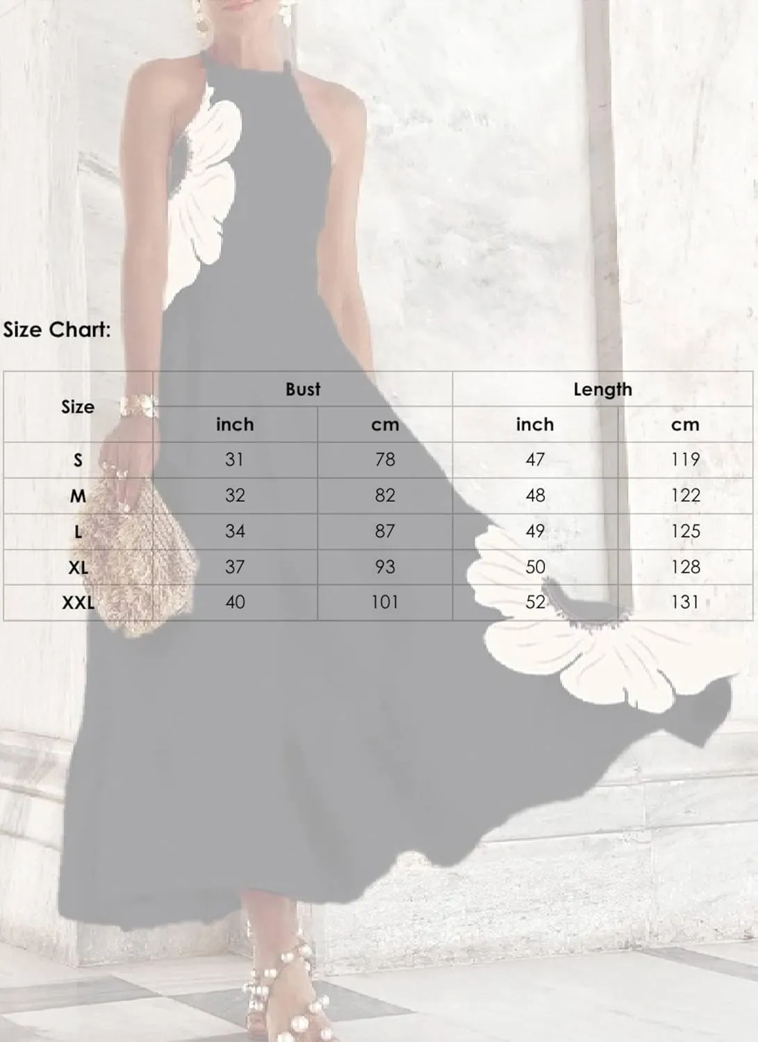 Women's Dresses Floral Print Sleeveless Halter Neck Maxi Dress 2025 Summer A Line Elegant Flowy Long Party Dress