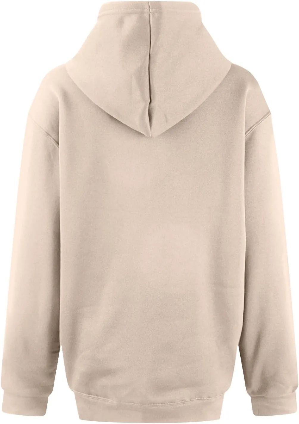Womens Hoodies Y2k Preppy Oversized Sweatshirt Hooded Fleece Pullover Loose Fit Cute Comfort Hoodie with Pockets