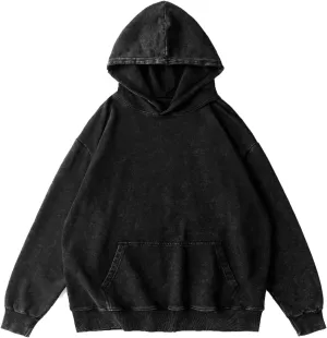 Womens Oversized Hooded Sweatshirts 2024 Casual Crewneck Hoodies Long Sleeve Pullover Preppy Outfits