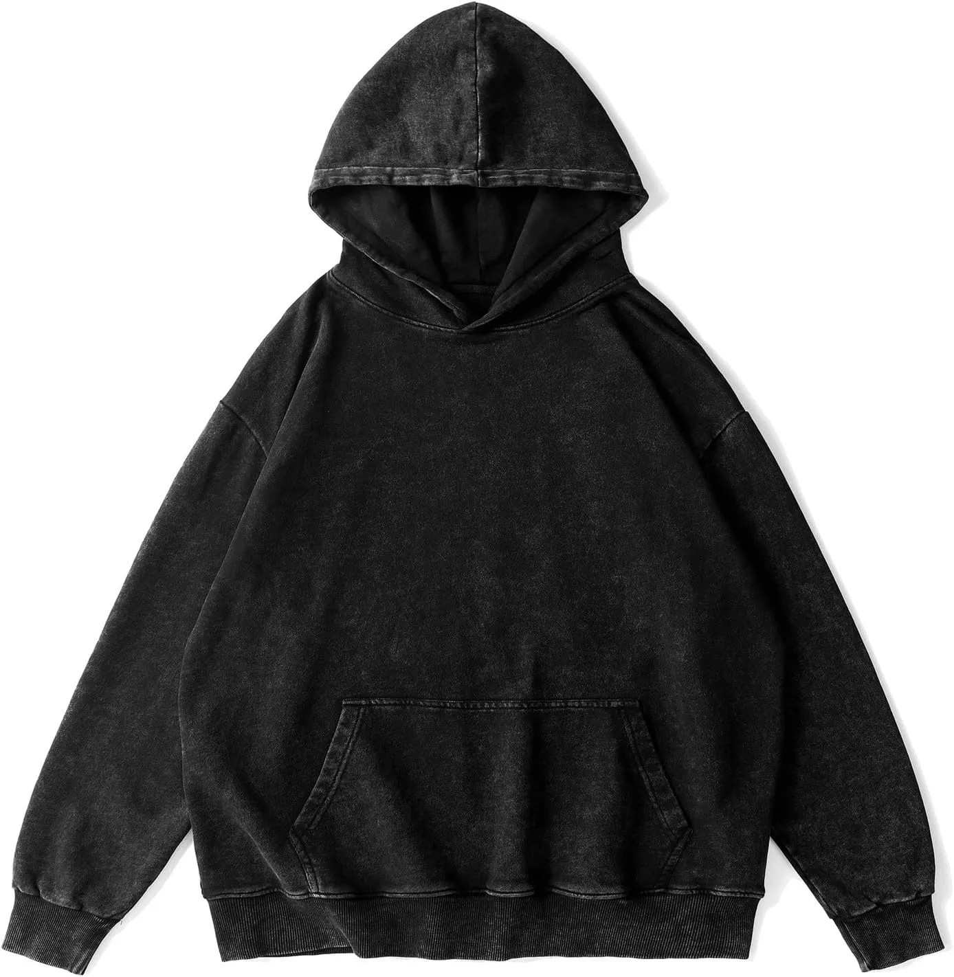 Womens Oversized Hooded Sweatshirts 2024 Casual Crewneck Hoodies Long Sleeve Pullover Preppy Outfits