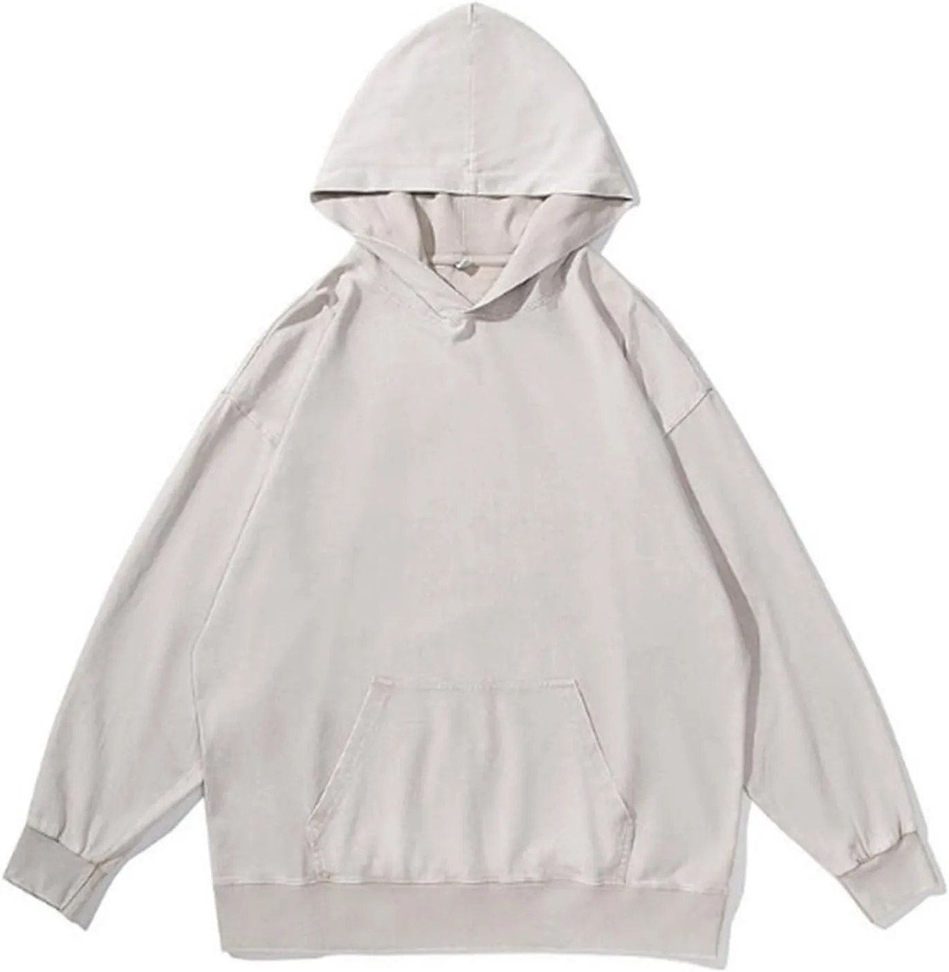 Womens Oversized Hooded Sweatshirts 2024 Casual Crewneck Hoodies Long Sleeve Pullover Preppy Outfits
