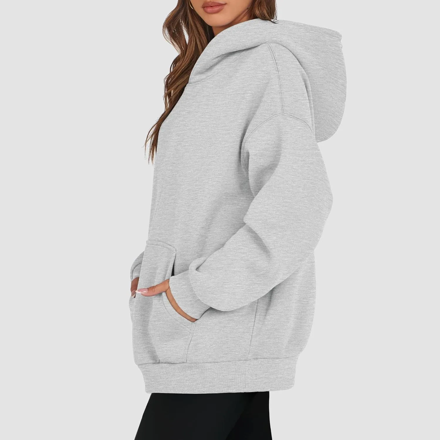 Womens Oversized Hoodies Sweatshirts Hooded Fleece Pullover Tops Casual Comfy Fall Fashion Outfits Clothes 2024