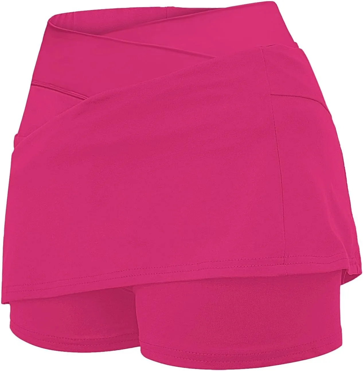 Women's Tennis Golf Skirts High Waisted Yoga Shorts for Athletic Skorts Sports Running Pickleball with Pockets