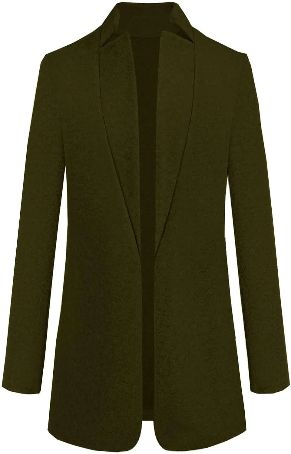 Women's Wool Blend Trench Winter Jackets Warm Pea Coats Dressy Casual Double Breasted Mid Long Overcoat with Pockets