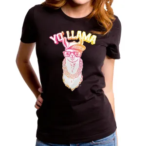 Yo Llama Gradient Women's T-Shirt
