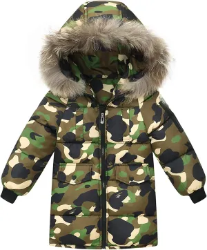 Youth Winter Coat Children's Down Cotton Padded Jacket Autumn And Winter Cotton Padded Jacket For Long Jackets Girls