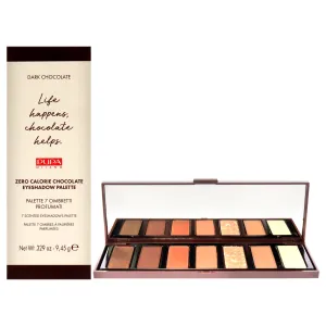 Zero Calorie Chocolate Eyeshadow Palette - 003 Dark Chocolate by Pupa Milano for Women - 0.329 oz Eye Shadow