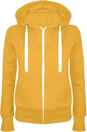 Zip Up Hoodie for Women Cute Long Sleeve Sweatshirts Trendy Oversized Lightweight Teen Girl Outfits Fashion Jackets