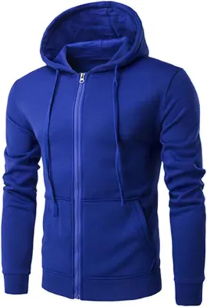 Zip Up Hoodies For Men Lightweight Full Zip Sweatshirt Pullover Athletic Sports Gym Casual Hooded Sweatshirts Jacket